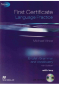 First Certificate Language Practice English Grammar and Vocabulary with key