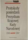 Protokoły posiedzeń Prezydium Krajowej Rady Narodowej 1944-1947