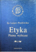 Etyka Pisma wybrane