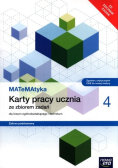 Matematyka Karty pracy ucznia ze zbiorem zadań Klasa 4 Zakres podstawowy