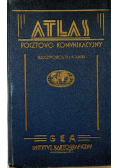 Atlas pocztowo komunikacyjny Rzeczypospolitej Polskiej 1929 rok