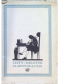 Listy miłosne sławnych ludzi 1922 r.