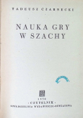Nauka gry w szachy 1950 r.