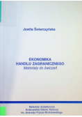 Ekonomika Handlu Zagranicznego
