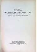 Studia wczesnośredniowieczne Tom III