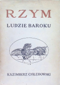Rzym ludzie baroku 1931 r.