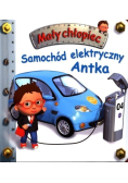 Mały chłopiec Samochód elektryczny Antka