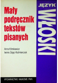 Mały podręcznik tekstów pisanych Język włoski