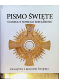 Pismo Święte Starego i Nowego Testamentu Pamiątka I Komunii Świętej