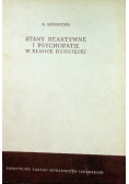 Stany reaktywne i psychopatie w klinice dziecięcej