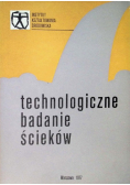 Technologiczne badanie ścieków
