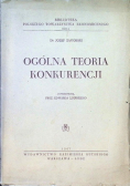 Ogólna teoria konkurencji, 1947 r.