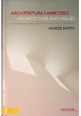 Architektura i wartości architecture and values