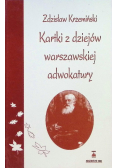 Kartki z dziejów warszawskiej adwokatury
