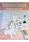 Schnitzeljagd Kindergeburtstag: Das Einhorn und der Regenbogenschatz