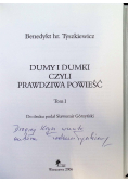 Dumy i dumki czyli prawdziwa powieść Tom I
