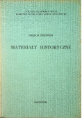 Materiały historyczne