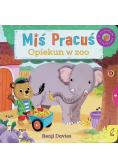 Miś Pracuś. Opiekun w zoo
