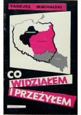 Co widziałem i przeżyłem