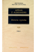 Historia rzymska Tom I