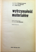 Wytrzymałość materiałów