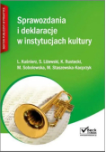 Sprawozdania i deklaracje w instytucjach kultury
