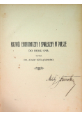 Rozwój ekonomiczny i społeczny w Polsce do roku 1795, 1910 r.