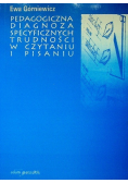 Pedagogiczna diagnoza specyficznych trudności