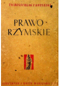 Historia i Instytucje Rzymskiego Prawa Prywatnego 1945 r.