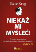Nie każ mi myśleć! o życiowym podejściu do funkcjonalności stron internetowych