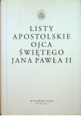 Listy Apostolskie Ojca Świętego Jana Pawła II