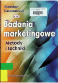 Badania marketingowe metody i techniki