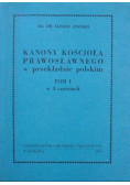 Kanony Kościoła Prawosławnego
