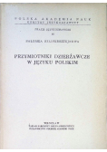 Przymiotniki Dzierżawcze w Języku Polskim Nr 22