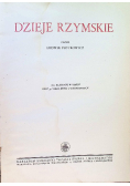 Wielka Historja powszechna Tom III Dzieje Rzymskie 1934 r
