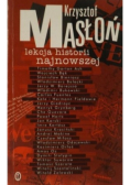 Lekcja historii najnowszej