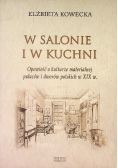 W salonie i kuchni