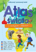 Atlas świata z naklejkami i plakatem