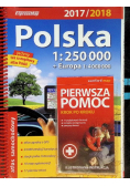 Polska atlas samochodowy  1 250 000