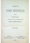 Poezje Adama Mickiewicza Tom IV 1888 r.