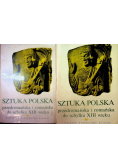 Sztuka polska przedromańska i romańska do schyłku XIII wieku Tom 1 i 2