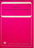 Studia z historii kościoła w Polsce Tom V