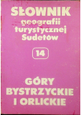 Słownik geografii turystycznej Sudetów tom 14