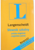 Langenscheidt. Słownik szkolny polsko-angielski, angielsko-polski