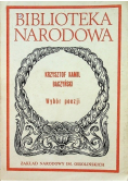 Baczyński Wybór poezji