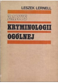 Zarys kryminologii ogólnej