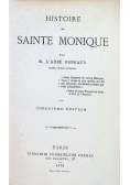 Histoire de Sainte Monique 1872 r.