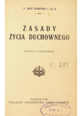 Zasady życia duchownego 1926 r.