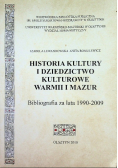 Historia kultury i dziedzictwo kulturowe Warmii i Mazur