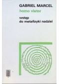 Homo viator Wstęp do metafizyki nadziei